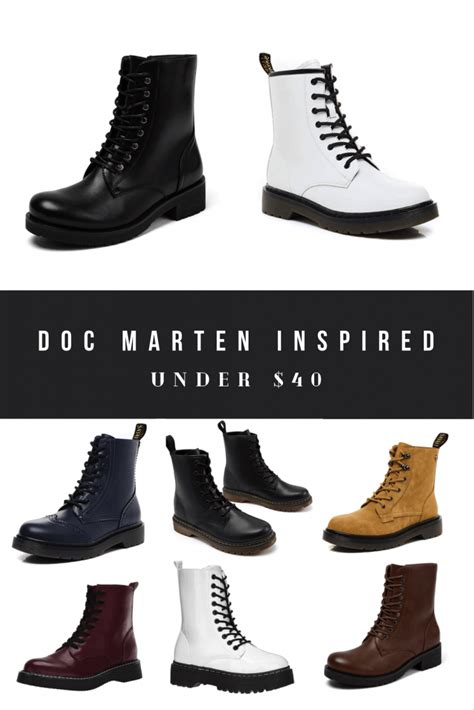 cheap doc martens look alikes